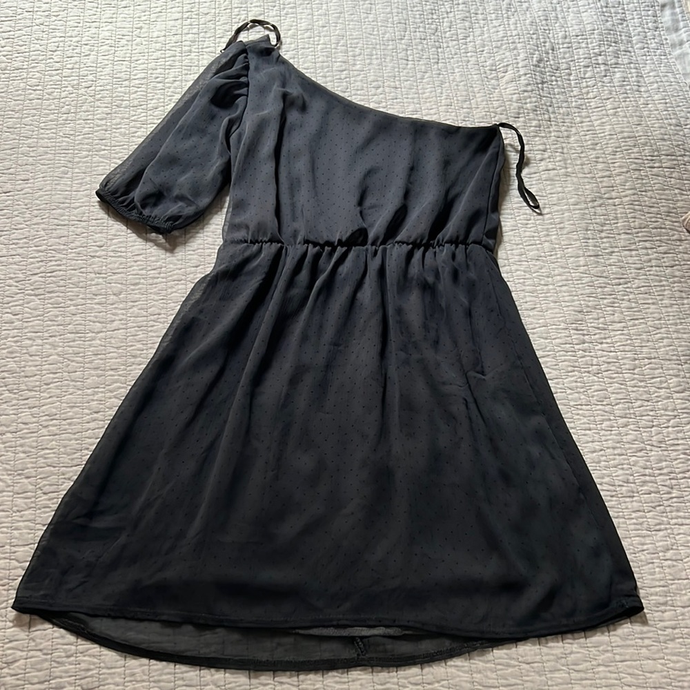 NBW Kirra small dot off the shoulder dress